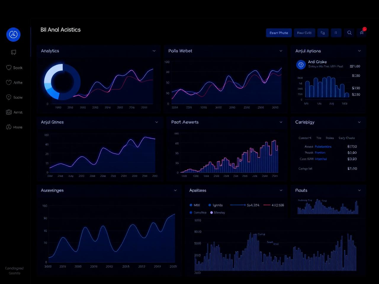 Brand performance dashboard used by L&C Holding LLC